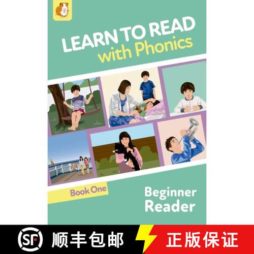 【3-4周达】Learn To Read With Phonics Book 1 [9781913277611]