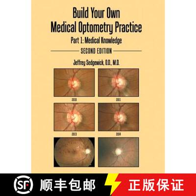 【3-4周达】Build Your Own Medical Optometry Practice: Part 1: Medical Knowledge Second Edition [9780996817868]