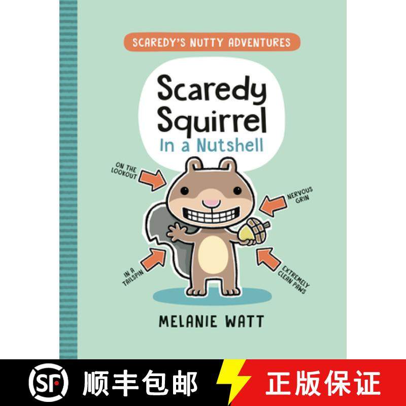 【3-4周达】Scaredy Squirrel in a Nutshell [9780735269576]