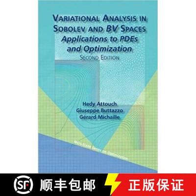 【3-4周达】精装 Variational Analysis in Sobolev and BV Spaces – Applications to PDEs and Optimization [9781611973471]