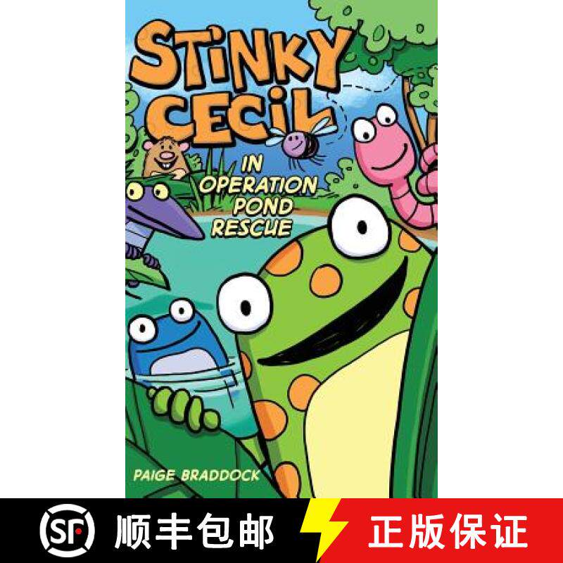 【3-4周达】Stinky Cecil in Operation Pond Rescue [9781449473778]