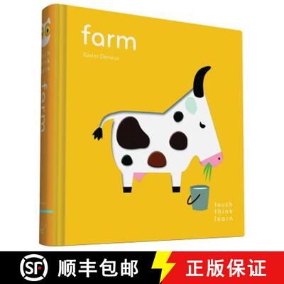 【3-4周达】Touchthinklearn: Farm: (Childrens Books Ages 1-3, Interactive Books for Toddlers, Board Bo... [9781452145174]