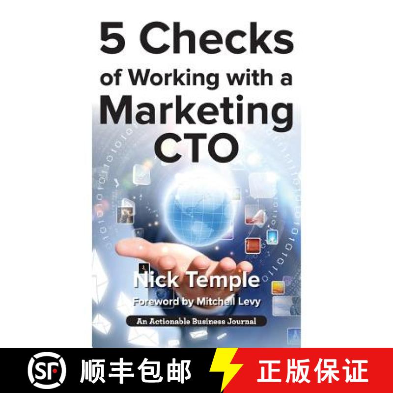 【2-3周达】5 Checks of Working with a Marketing CTO: Factors to Check Before Deploying Ideas [9781616993108]