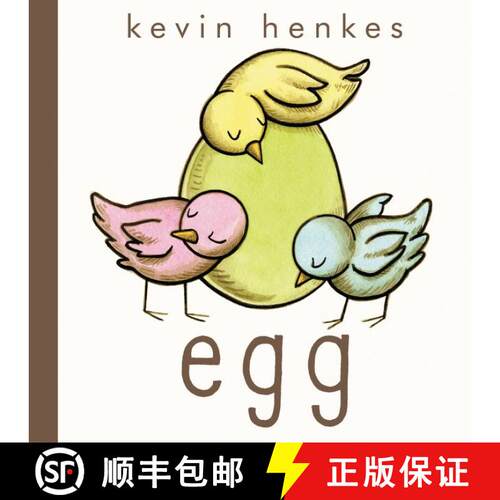 【3-4周达】精装 Egg: An Easter And Springtime Book For Kids [9780062408723]