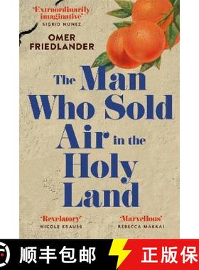 【3-4周达】Man Who Sold Air in the Holy Land: SHORTLISTED FOR THE WINGATE PRIZE [9781399803946]