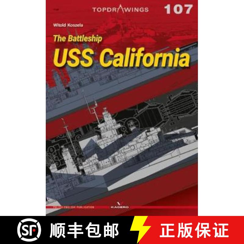 【3-4周达】The Battleship USS California [9788366673090]