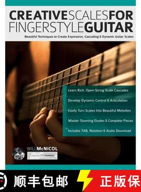 【3-4周达】Creative Scales for Fingerstyle Guitar [9781789334630]