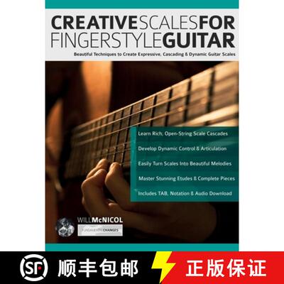 【3-4周达】Creative Scales for Fingerstyle Guitar [9781789334630]