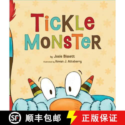 【3-4周达】精装 Tickle Monster book [9781932319675]