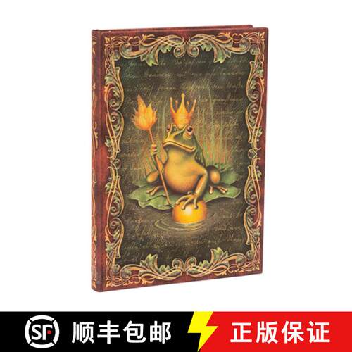 【3-4周达】Paperblanks the Brothers Grimm, Frog Prince Fairy Tale Collection Hardcover Journal MIDI U... [9781439797853]
