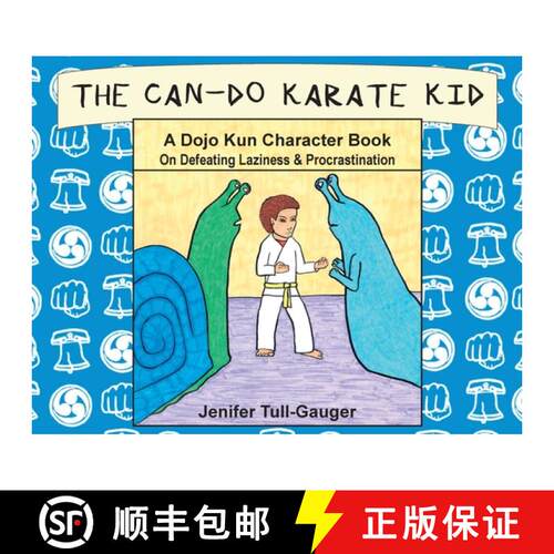 【3-4周达】The Can-Do Karate Kid: A Dojo Kun Character Book On Defeating Laziness and Procrastination [9781733918817]