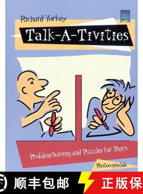 预订 Talk-A-Tivities: Problem Solving and Puzzles for Pairs [9781882483853]