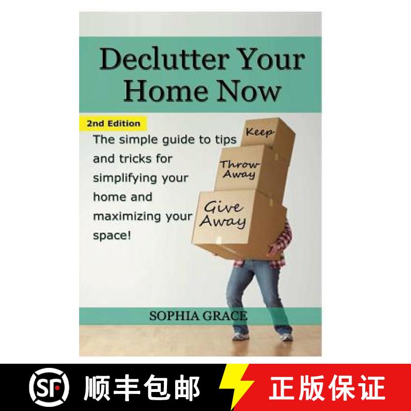 【3-4周达】Declutter Your Home Now [9781329461727]