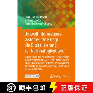Digitalisierung Trägt Zur Tagung... Umweltinformationssysteme Bei? 4周达 9783658356842 Wie Nachhaltigkeit Die