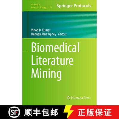 【3-4周达】Biomedical Literature Mining [9781493907083]