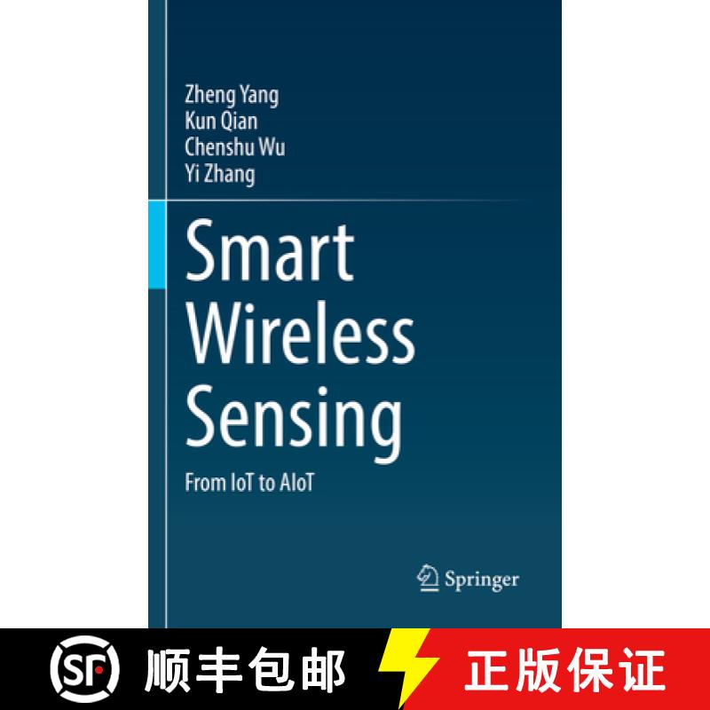 【3-4周达】Smart Wireless Sensing : From IoT to AIoT [9789811656606]