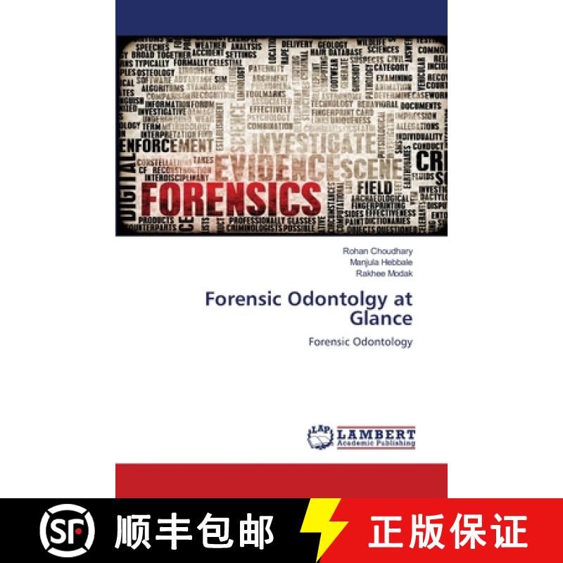 【3-4周达】Forensic Odontolgy at Glance [9786200566799]