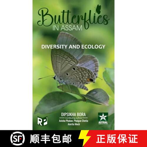【3-4周达】精装 Butterflies in Assam: Diversity and Ecology [9789371708227]