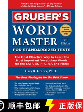 【3-4周达】Gruber's Word Master for Standardized Tests: The Most Effective Way to Learn the Most Impo... [9781510754249]