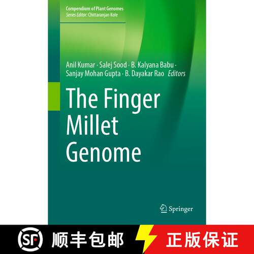 【3-4周达】精装 The Finger Millet Genome [9783031008672]