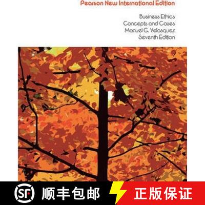 【3-4周达】Business Ethics: Concepts and Cases: Pearson New International Edition [9781292022819]