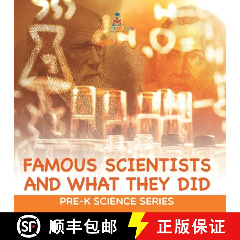 【2-3周达】Famous Scientists and What They Did : Pre-K Science Series [9798869454805]