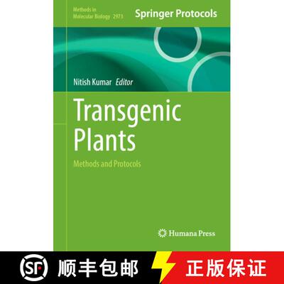 【3-4周达】精装 Transgenic Plants: Methods and Protocols [9781071648025]