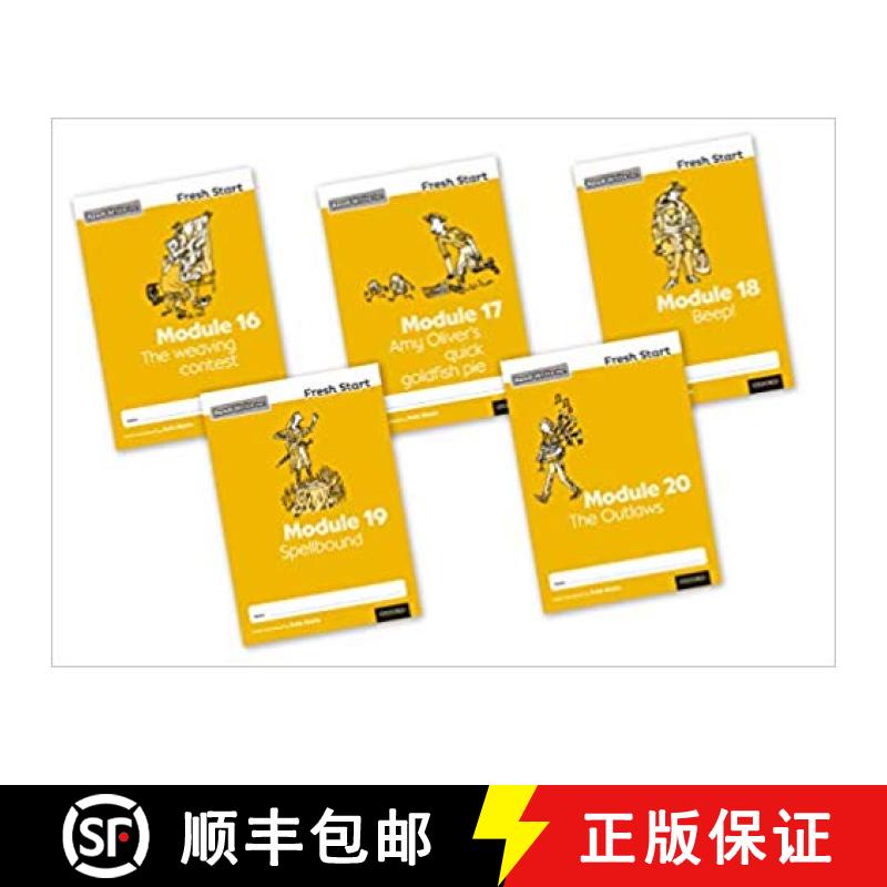【2-3周达】Read Write Inc. Fresh Start: Modules 16-20 - Mixed Pack of 5 [9780198398585]