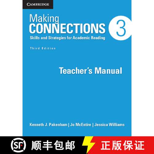 预订 Making Connections Level 3 Teacher's Manual: Skills and Strategies for Academic Reading [9781107650541]