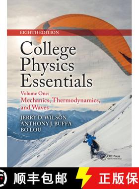 【3-4周达】College Physics Essentials, Eighth Edition: Mechanics, Thermodynamics, Waves (Volume One) [9781032337289]