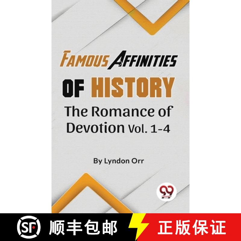 【2-3周达】Famous Affinities of History The Romance of Devotion Vol 1-4 [9789358017830]