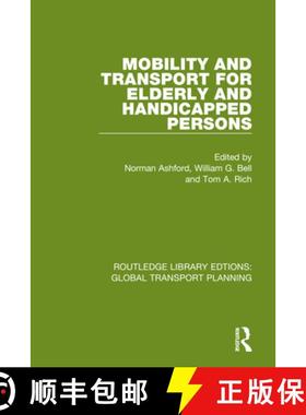 【3-4周达】Mobility and Transport for Elderly and Handicapped Persons [9780367745769]