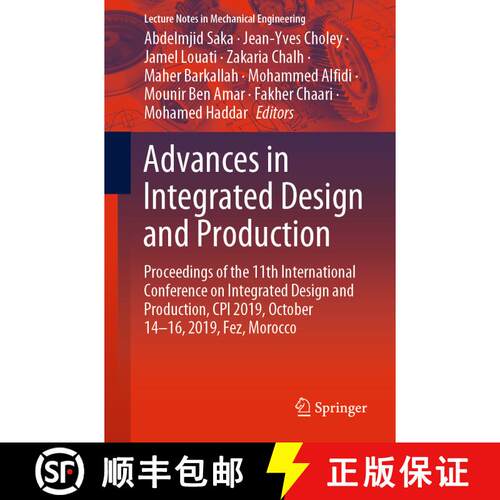 【3-4周达】Advances in Integrated Design and Production: Proceedings of the 11th International Confer... [9783030621988]