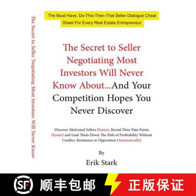 【3-4周达】Secret to Seller Negotiation [9780359097708]