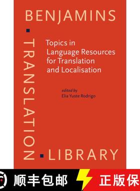 【3-4周达】Topics in Language Resources for Translation and Localisation (Benjamins Translation Library) [9789027216885]