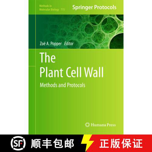 【3-4周达】精装 The Plant Cell Wall : Methods and Protocols [9781617790072]