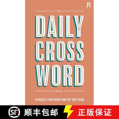 【3-4周达】Daily Crossword Book: A puzzle for every day of the year [9781913602536]