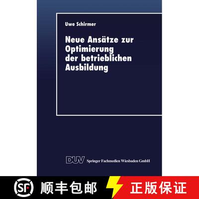 【3-4周达】Neue Ansätze zur Optimierung der betrieblichen Ausbildung [9783824403479]
