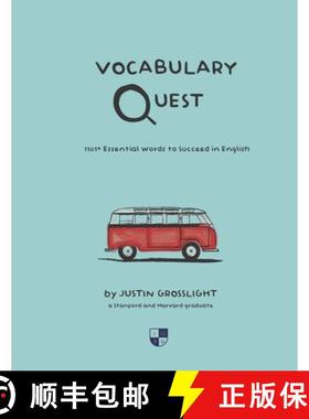 【3-4周达】Vocabulary Quest: 1101+ Essential Words to Succeed in English [9780997423228]