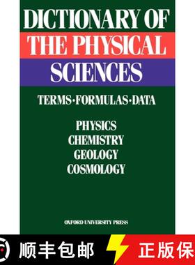 【3-4周达】Dictionary of the Physical Sciences: Terms, Formulas, Data [9780195036510]