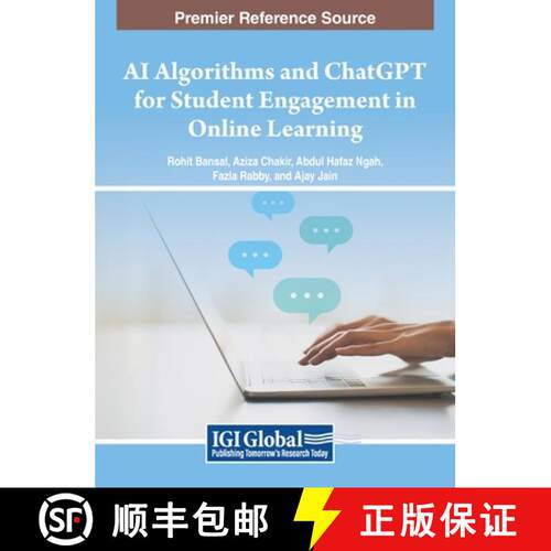 【3-4周达】精装 AI Algorithms and ChatGPT for Student Engagement in Online Learning [9798369342688]