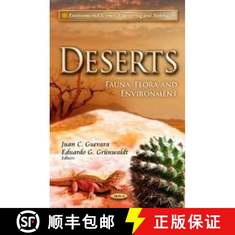 【3-4周达】Deserts: Fauna, Flora and Environment [9781613249772]