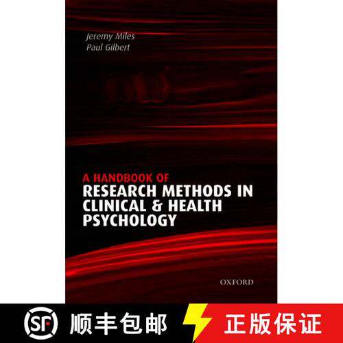 【3-4周达】A Handbook of Research Methods for Clinical and Health Psychology [9780198527565]