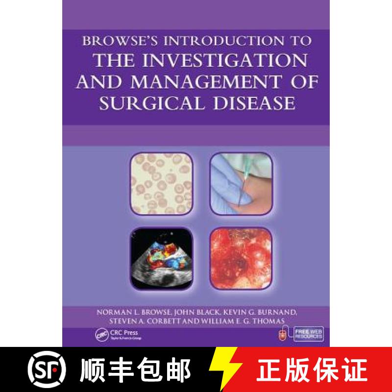 【3-4周达】Browse's Introduction to the Investigation and Management of Surgical Disease [9780340945742]