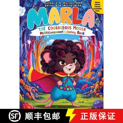 【3-4周达】Marla The Courageous Mouse: Multicomponent Rhyming Resource [9781733483148]