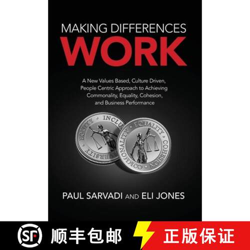 【3-4周达】精装 Making Differences Work: A New Values Based, Culture Driven, People Centric Approach ... [9781943361977]