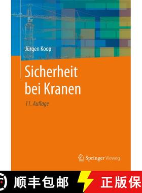 【3-4周达】Sicherheit bei Kranen (11. Auflage 2021) [9783662615355]