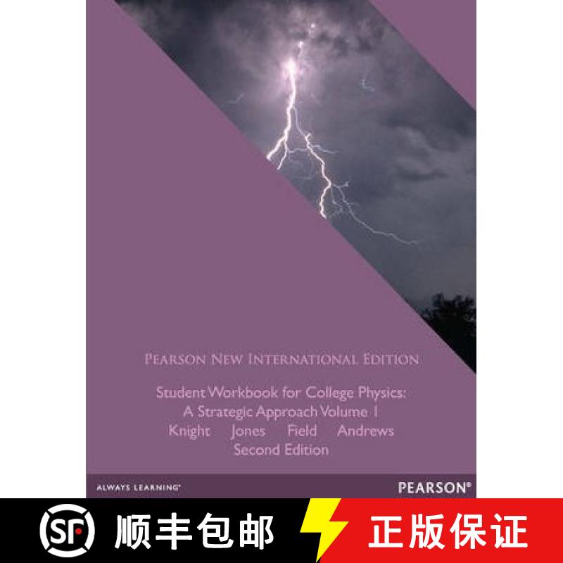 【3-4周达】Student Workbook for College Physics: Pearson New International Edition: A Strategic Appro... [9781292039626]