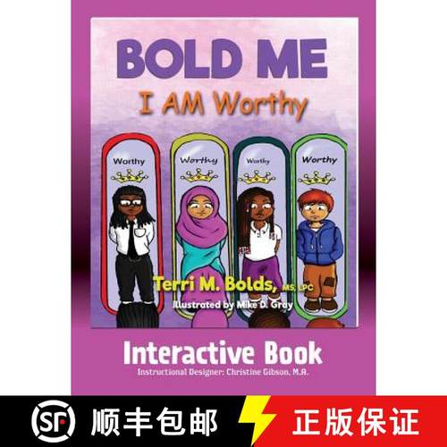 预订 Bold Me: I AM Worthy Interactive Book [9781733056335]