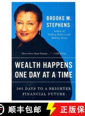 【3-4周达】Wealth Happens One Day at a Time: 365 Days to a Brighter Financial Future [9780060959173]